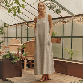 Leinenkleid Fugue, Melange - Linen Tales Leinenkleid Fugue, Melange - Linen Tales