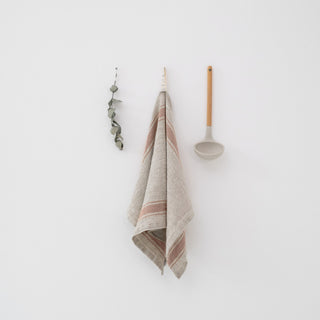 Leinen - Geschirrtuch, Vintage Beige Stripe - Linen Tales Leinen - Geschirrtuch, Vintage Beige Stripe - Linen Tales