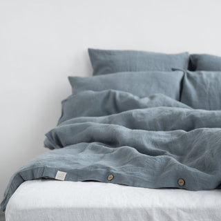 Leinen - Bettbezug, Blue Fog - Linen Tales Leinen - Bettbezug, Blue Fog - Linen Tales
