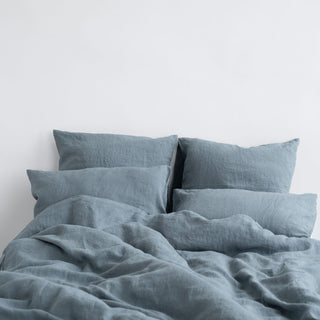 Leinen - Bettbezug - Set, Blue Fog - Linen Tales Leinen - Bettbezug - Set, Blue Fog - Linen Tales