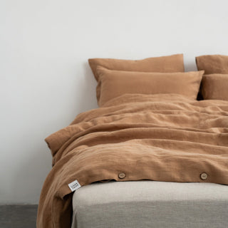Leinen - Bettbezug - Set, Camel - Linen Tales Leinen - Bettbezug - Set, Camel - Linen Tales