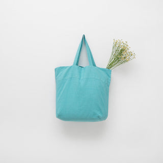 Große Leinentasche, Coastal Blue - Linen Tales Große Leinentasche, Coastal Blue - Linen Tales