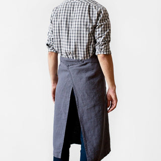 Leinen - Schürze Chef, Dark Grey - Linen Tales Leinen - Schürze Chef, Dark Grey - Linen Tales