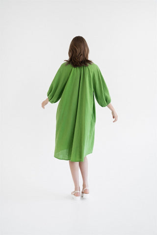 Leinenkleid Mahina, Foliage Green - Linen Tales Leinenkleid Mahina, Foliage Green - Linen Tales