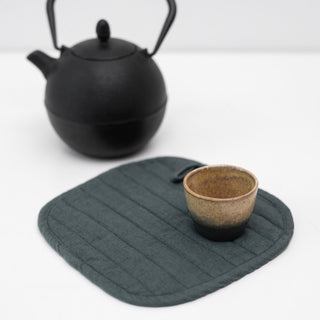 Topflappen aus Leinen, Forest Green - Linen Tales Topflappen aus Leinen, Forest Green - Linen Tales 3