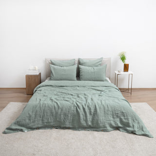 Leinen - Bettbezug - Set, Green Milieu - Linen Tales Leinen - Bettbezug - Set, Green Milieu - Linen Tales