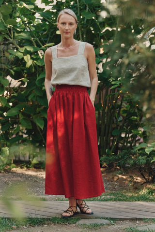 Leinen - Rock Flamenco, Lava Falls - Linen Tales Leinen - Rock Flamenco, Lava Falls - Linen Tales 3