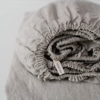 Leinen - Spannbettlaken, Forest Green - Linen Tales Leinen - Spannbettlaken, Forest Green - Linen Tales