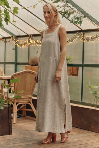 Leinenkleid Fugue, Melange - Linen Tales Leinenkleid Fugue, Melange - Linen Tales