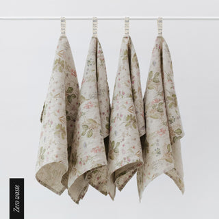 Zero Waste Leinen - Geschirrtücher im 4er - Set, Botany - Linen Tales Zero Waste Leinen - Geschirrtücher im 4er - Set, Botany - Linen Tales