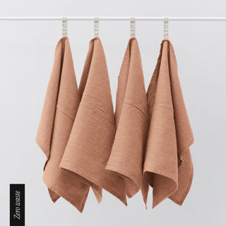 Zero Waste Leinen - Geschirrtücher im 4er - Set, Cafe Creme - Linen Tales Zero Waste Leinen - Geschirrtücher im 4er - Set, Cafe Creme - Linen Tales