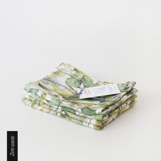 Zero Waste Leinen - Geschirrtücher im 4er - Set, Lotus - Linen Tales Zero Waste Leinen - Geschirrtücher im 4er - Set, Lotus - Linen Tales