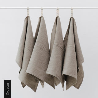 Zero Waste Leinen - Geschirrtücher im 4er - Set, Natural - Linen Tales Zero Waste Leinen - Geschirrtücher im 4er - Set, Natural - Linen Tales