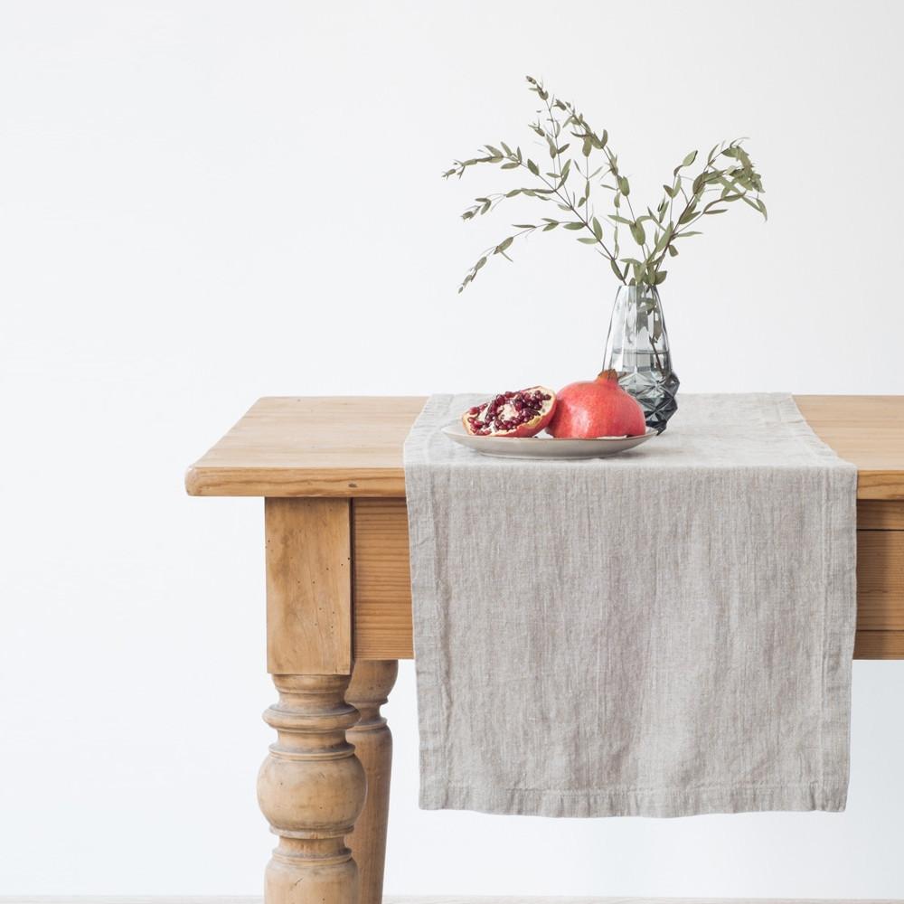 Leinen-Tischläufer, Natural – Linen Tales