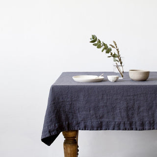 Leinen - Tischdecke, Dark Grey - Linen Tales Leinen - Tischdecke, Dark Grey - Linen Tales