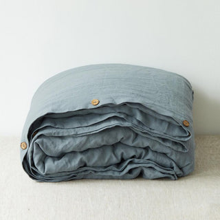 Leinen - Bettbezug, Blue Fog - Linen Tales Leinen - Bettbezug, Blue Fog - Linen Tales