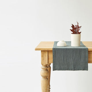 Leinen - Tischläufer, Forest Green - Linen Tales Leinen - Tischläufer, Forest Green - Linen Tales