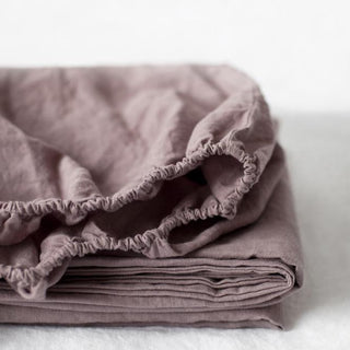 Leinen - Spannbettlaken, Ashes of Roses - Linen Tales Leinen - Spannbettlaken, Ashes of Roses - Linen Tales