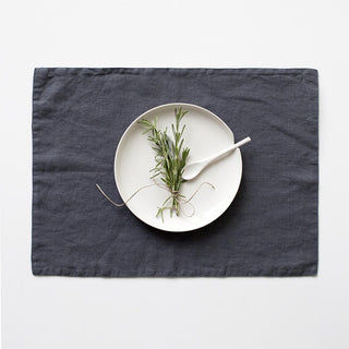 Leinen - Tischset, Dark Grey - Linen Tales Leinen - Tischset, Dark Grey - Linen Tales