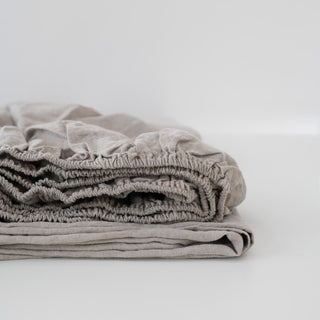 Leinen - Spannbettlaken, Natural - Linen Tales Leinen - Spannbettlaken, Natural - Linen Tales
