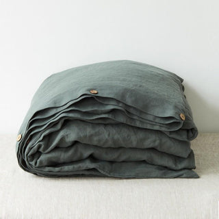 Leinen - Bettbezug, Forest Green - Linen Tales Leinen - Bettbezug, Forest Green - Linen Tales