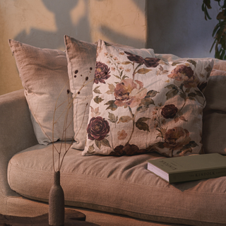 Stripe Linen Blend Cushion Cover - Linen Tales 