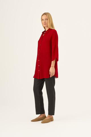 Leinenbluse Damen Oregano, Lava Falls 3