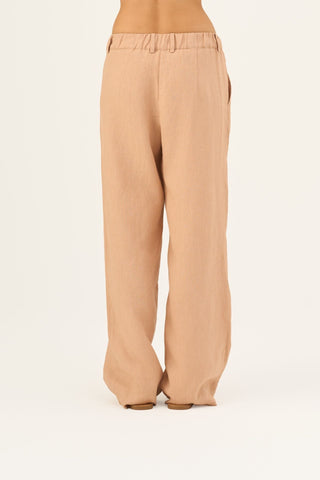 Leinenhose Willow, Maple Sugar 7