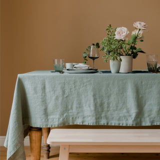Leinen-Tischdecke, Green Milieu – Linen Tales