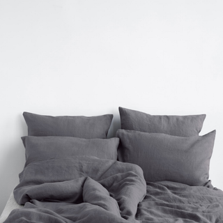 Dark Grey Bettbezug 4