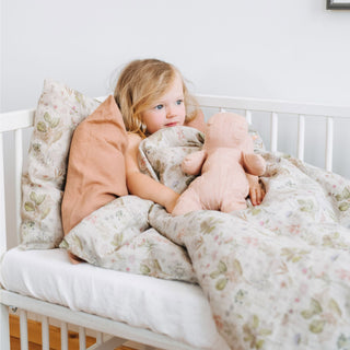 Leinen-Bettbezug für Kinder, Botany 3