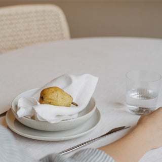 Leichte Leinen - Servietten im 2er - Set, White - Linen Tales 
