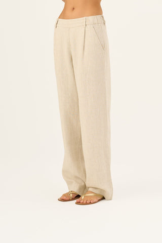 Leinenhose Willow, Melange 6