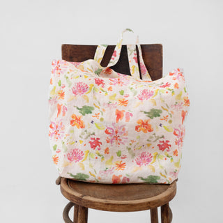 Große Leinentasche, LIMITED EDITION Wildflower Flow 3