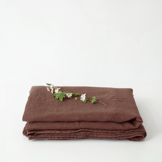 Leinen-Bettlaken, Chocolate 