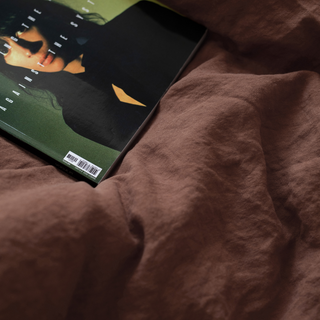 Leinen-Bettbezug-Set, Chocolate 4