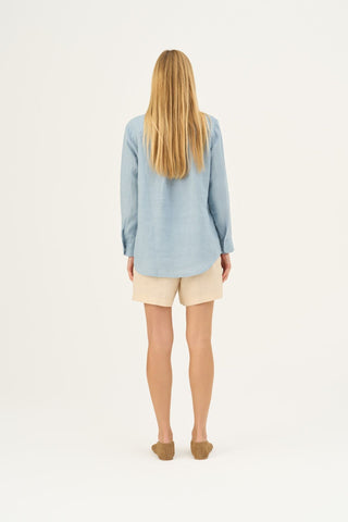 Leinenbluse Damen Azalea, Allure 4