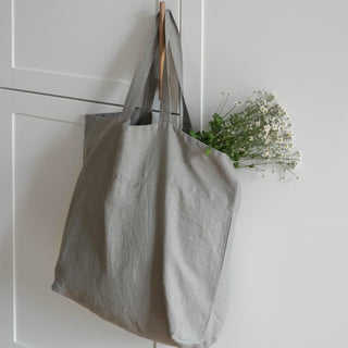 Große Leinentasche, Khaki - Linen Tales 3
