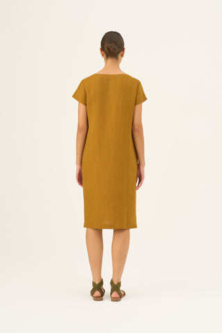Leinenkleid Goldenrod, Bronze 4