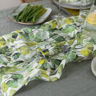 Leinen - Tischläufer, Lotus - Linen Tales 4
