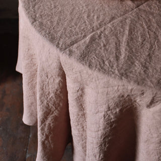 Leichte Leinen - Tischdecke, Cafe Creme - Linen Tales 5