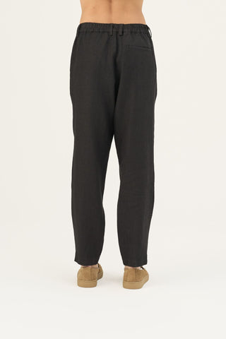 Leinenhose Magnus, Black 5