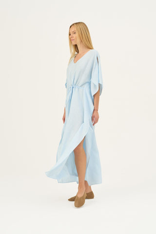 Leinenkleid Sol, Baby Blue 5
