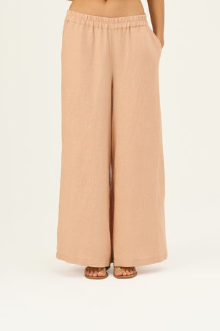 Leinenhose Zayn, Maple Sugar 3