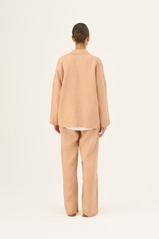 Leinenjacke Sonata, Maple Sugar 3