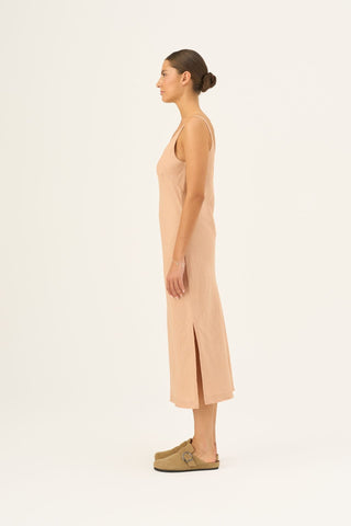 Leinenkleid Chamomile, Maple Sugar 3