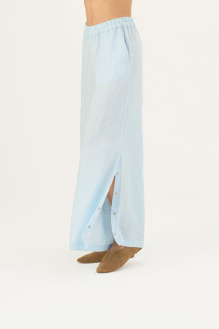 Leinenhose Zayn, Baby Blue 4