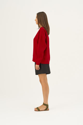 Leinen-Pullover Dahlia, Lava Falls 3