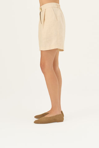 Leinen-Shorts Mirabilis, Brazilian Sand 4