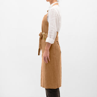 Leinen-Schürze Chef, Clay 2